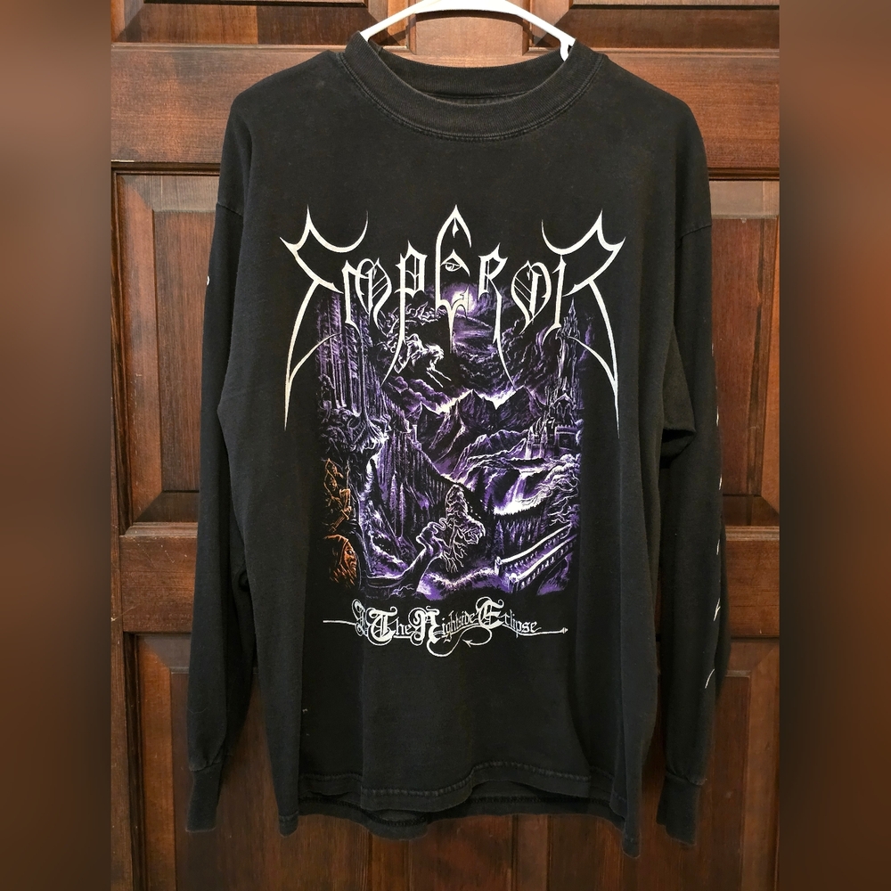 Vintage Emperor Long Sleeve Shirt In The Nightside Eclipse Size Large